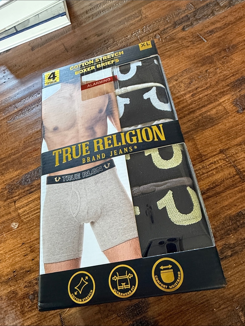 True Religion Cotton Boxer Briefs XL